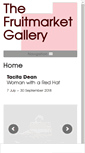 Mobile Screenshot of fruitmarket.co.uk